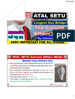 Atal Setu MCQs