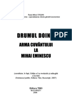 Dr. Radu Mihai Crisan, Drumul Doinei. Arma Cuvantului La Mihai Eminescu