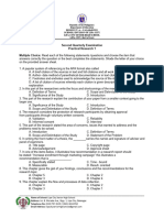 PR1 2ND QT With Key To Correction