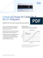 CustomBiotech Cedex IgG Assay