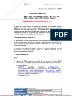 DP 15-2023 Procedimiento para Determinacion Del Calculo Por Aportes Omitidos Con Intervención de Afip