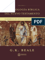 Una Teología Bíblica Del N.T G.K BEALE