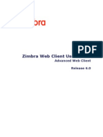 Zimbra Web Client User Guide