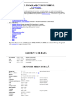 PDF - Ghidul Programatorului HTML