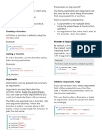 PYTHON PROGRAMMING (Arguments)