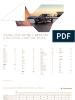 2021 Cupra Formentor Compatibility List Operative System En22