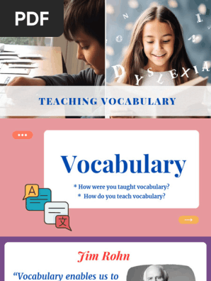 Lesson 7 Teaching vocabulary