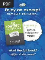 Ask Powerful Questions Sample Excerpt by Will Wise and Chad Littlefield