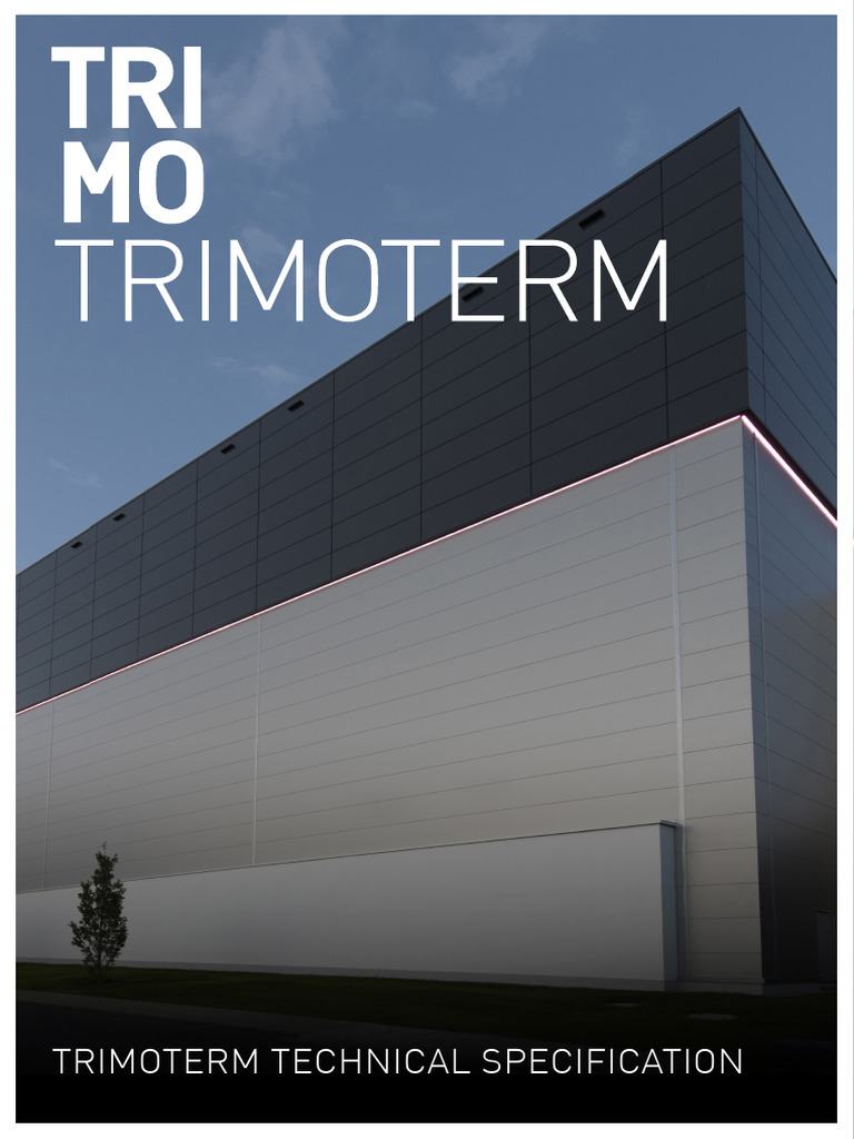 Trimoterm Panel Specs & Features | PDF | Architectural Design ...