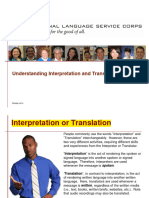 $translation and Interpretation Tutorial