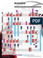 Bundesliga Rahmenterminplan - 2023 24