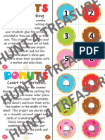 Preview Donut Math Activites