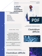 Zakażenia Układu Pokarmowego Wywołane Clostridium Difficile - Zapobieganie Zakażeniom.