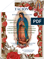 Invitacion Virgen de Guadalupe