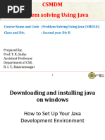 Downloading and Installing Java On Windows