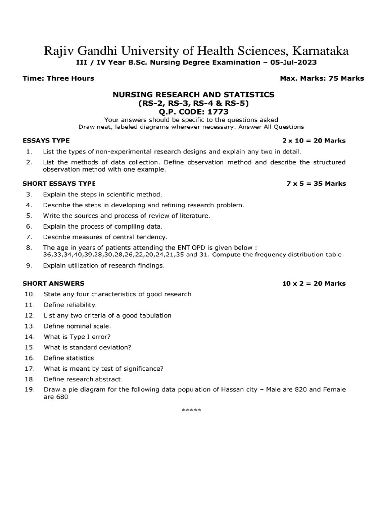 Research Previous Que Paper | PDF