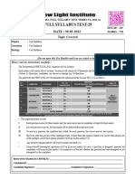 Full Syllabus Test-29: DATE: 30-03-2023