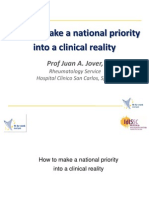 How to make a national priority into a clinical reality