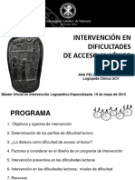 Intervención en Dificultades de Acceso Al Léxico 15-5-2015