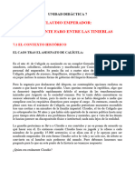 Sesión 7. CLAUDIO EMPERADOR UN BRILLANTE FARO ENTRE LAS TINIEBLAS