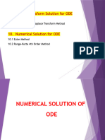 4 Numerical Solution 2023 e Learning