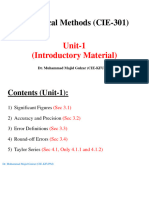 Unit 1 (Introductory Material)