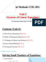Unit 3 (Systems of Linear Equations)