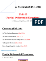 Unit 10 (Partial Differential Equations)