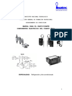 Manual de Componentes Electricos de Cuarto Frio