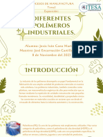 Diferentes Polímeros Industriales.