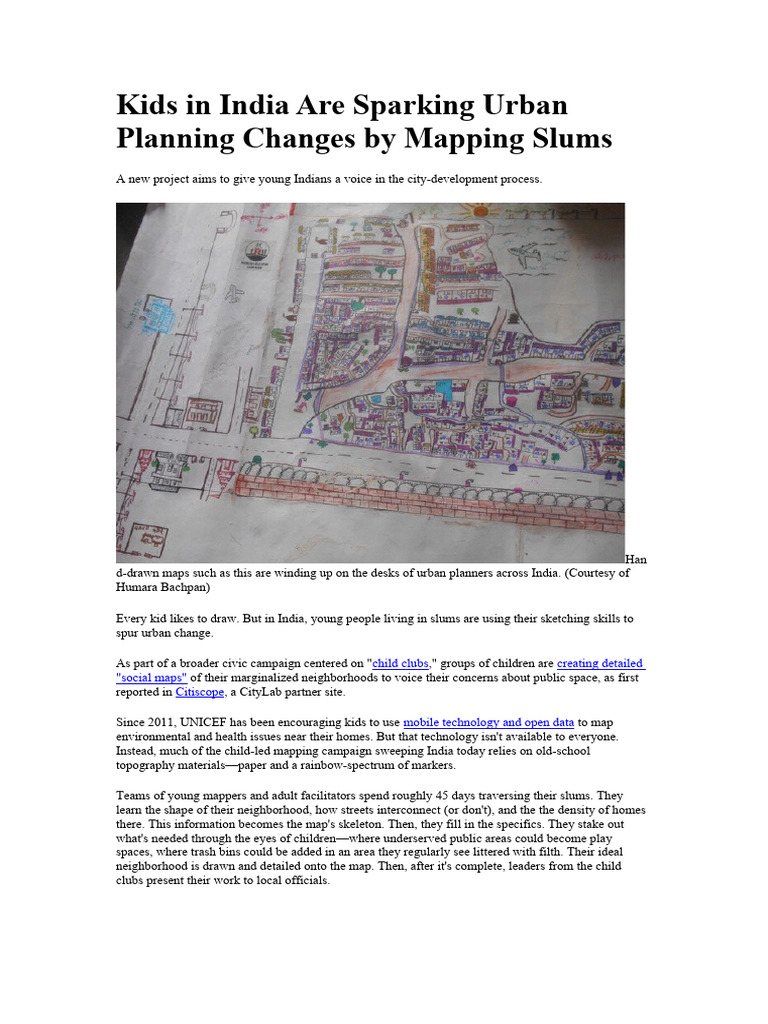 Kids in India | Download Free PDF | Slum | Map