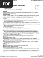 SAP Network Blog How To Configure Valuated Project Stock