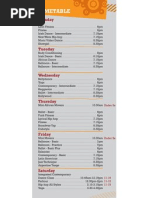 Download Pavilion Dance - Autumn Class Timetable  by Pavilion Dance SN70506328 doc pdf