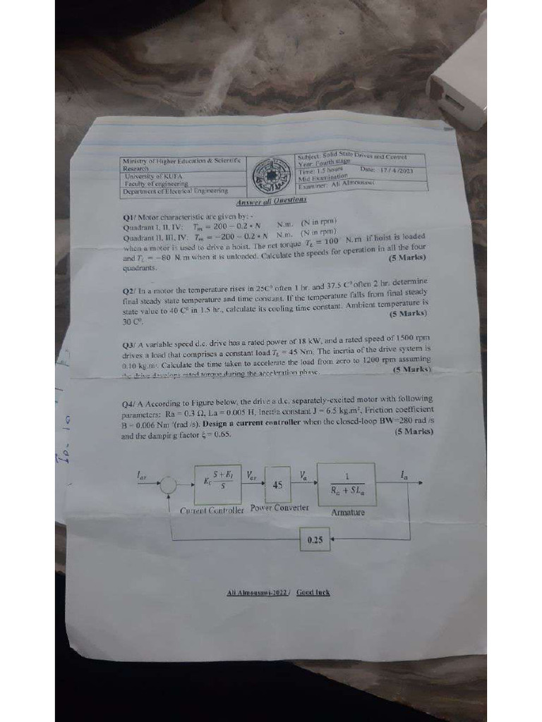 Drive and Control | PDF