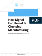How Digital Fulfillment Is Changing Manufacturing