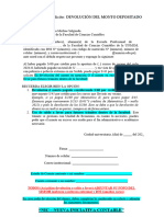 NIC - Devolución de Dinero Por Ciclo de Verano