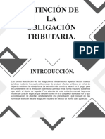 Extinción de La Obligación Tributaria.