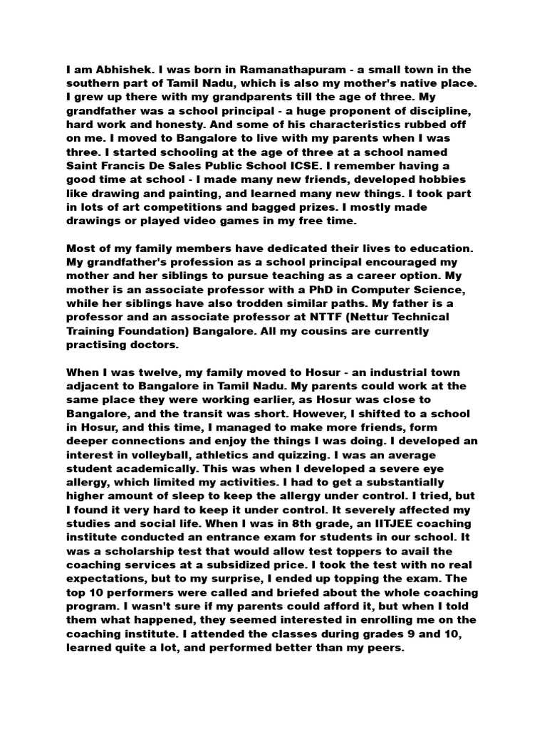 Who Am I | PDF