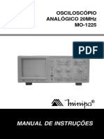 Oscilosopio Analogico 20mhz Mo-1225