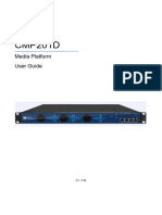 CMP201D: Media Platform User Guide