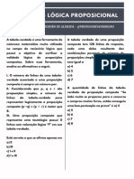 Lista 02 - Lógica Proposicional