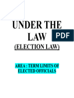 Under The Law Episode 5 Election Law On Term Limit Rule
