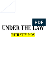 Under The Law Episode 13 On Us Check, Ra 9165, Condominium Certificate of Title