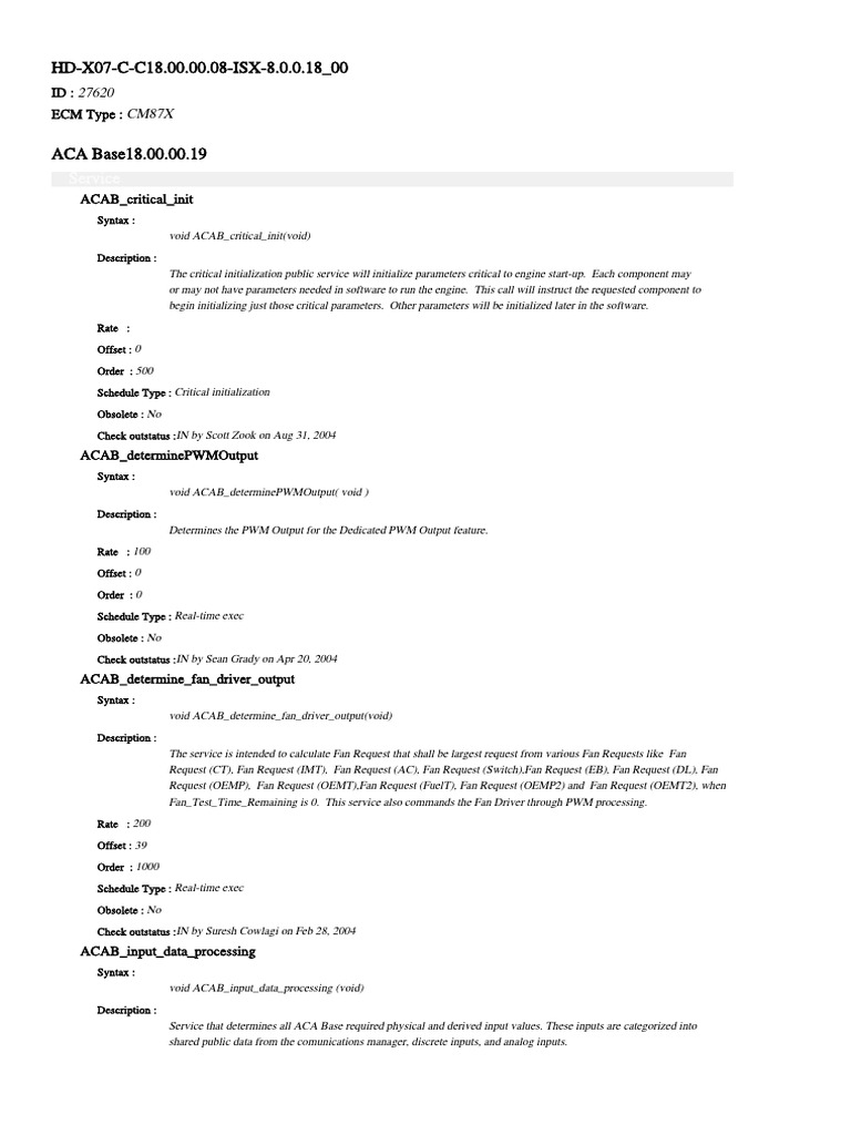 Engine Initialization and Control Services | PDF | Pointer (Computer ...