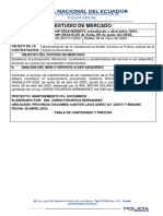 Estudio de Mercado: Dirección Nacional de Investigación de Policia Judicial