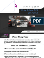 Tips For A Safe Driving in Winter en