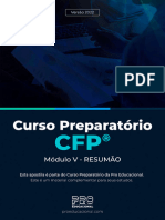 Curso Preparatorio CFP Mod V Resumo