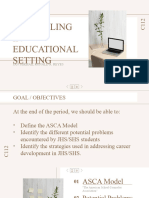 Asca Model Report