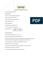 Informe de Practica Profesional - Luis Dominguez - 201710110164