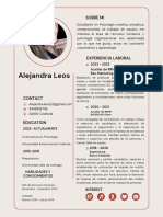 Neutral Simple Minimalist CV Professional Freelance Resume